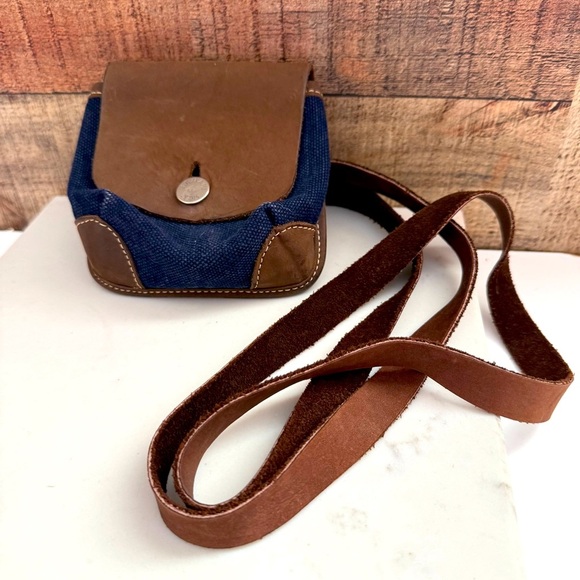 NWOT Unisex Armani Jeans 90’s Vintage Y2K Mini Denim Bag - Picture 1 of 7